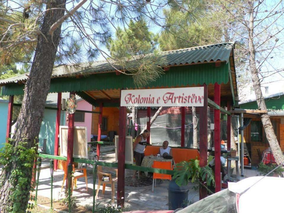 Apartamento Kolonia E Artistave Velipojë Exterior foto